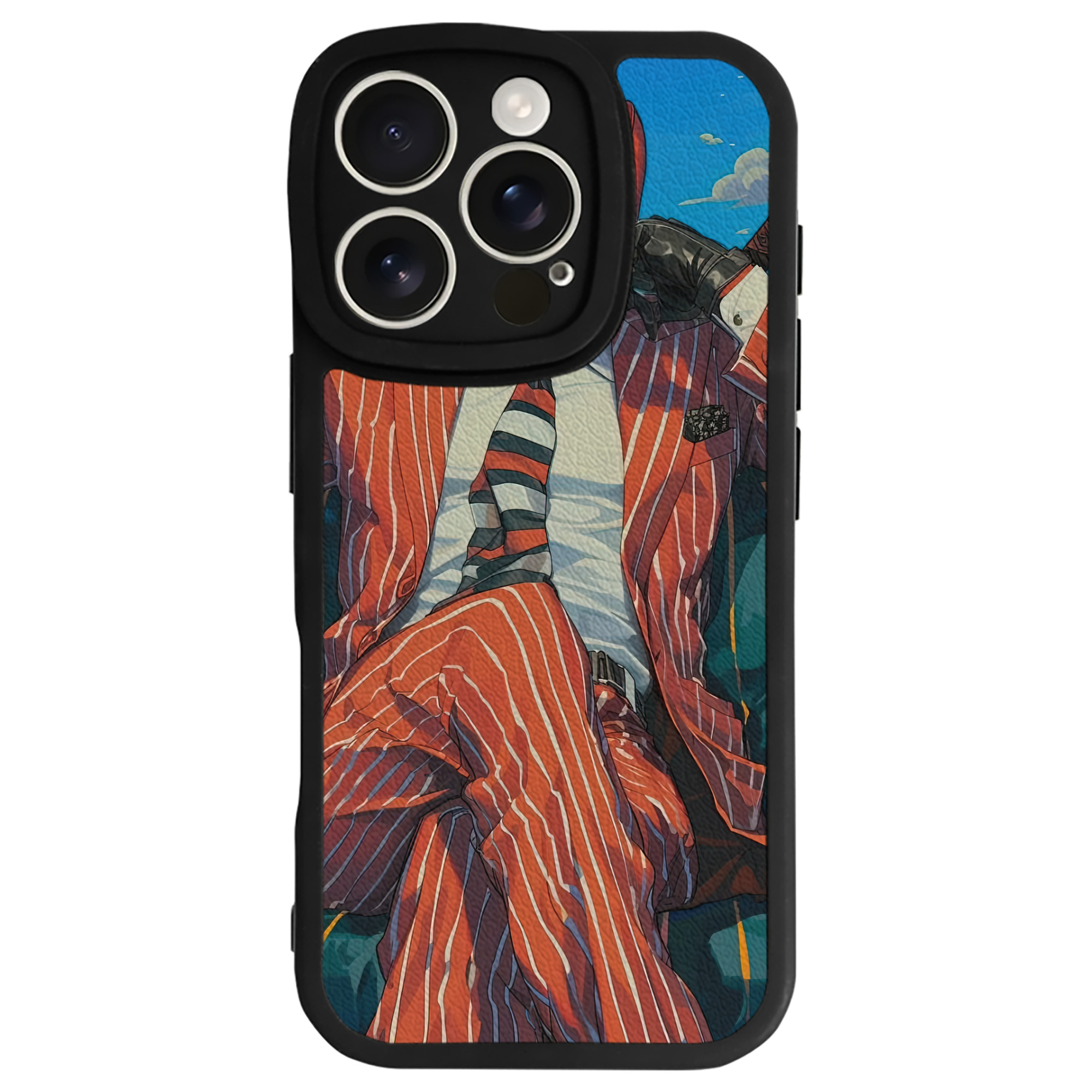 （画像用） Deadpool デッドプール 【iPhone 16シリーズ対応】シリコンスマホケース（レザー調） 材質：シリコン